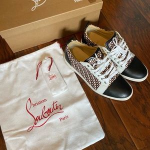 Louboutin “Red Bottom” Sneakers! Like New!